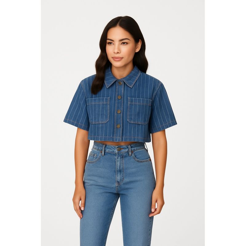 MOLGOA - Chaqueta Denim Para Mujer - The Escape