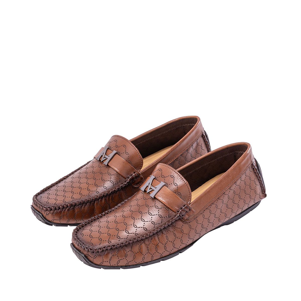 MARIO HERNANDEZ - Mocasín Driver Amador Havana Oscuro MH Mocs