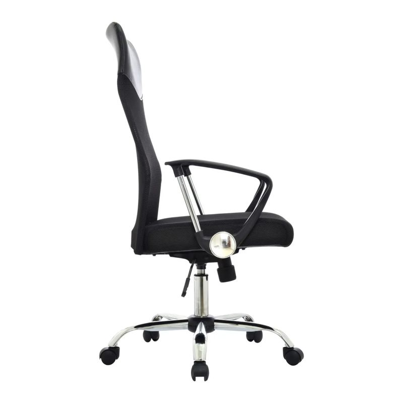 BONNO - Silla De Escritorio Seul Con Cabecero Bonno Moderna Color Negro