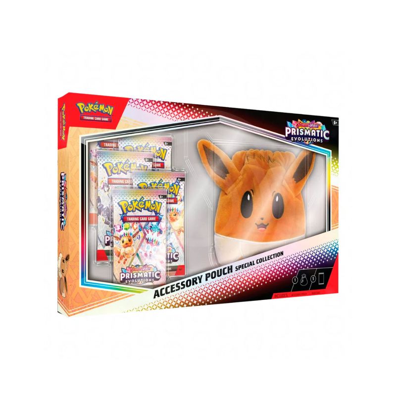 POKEMON - Prismatic Evolutions Accessory Pouch Special Ingles