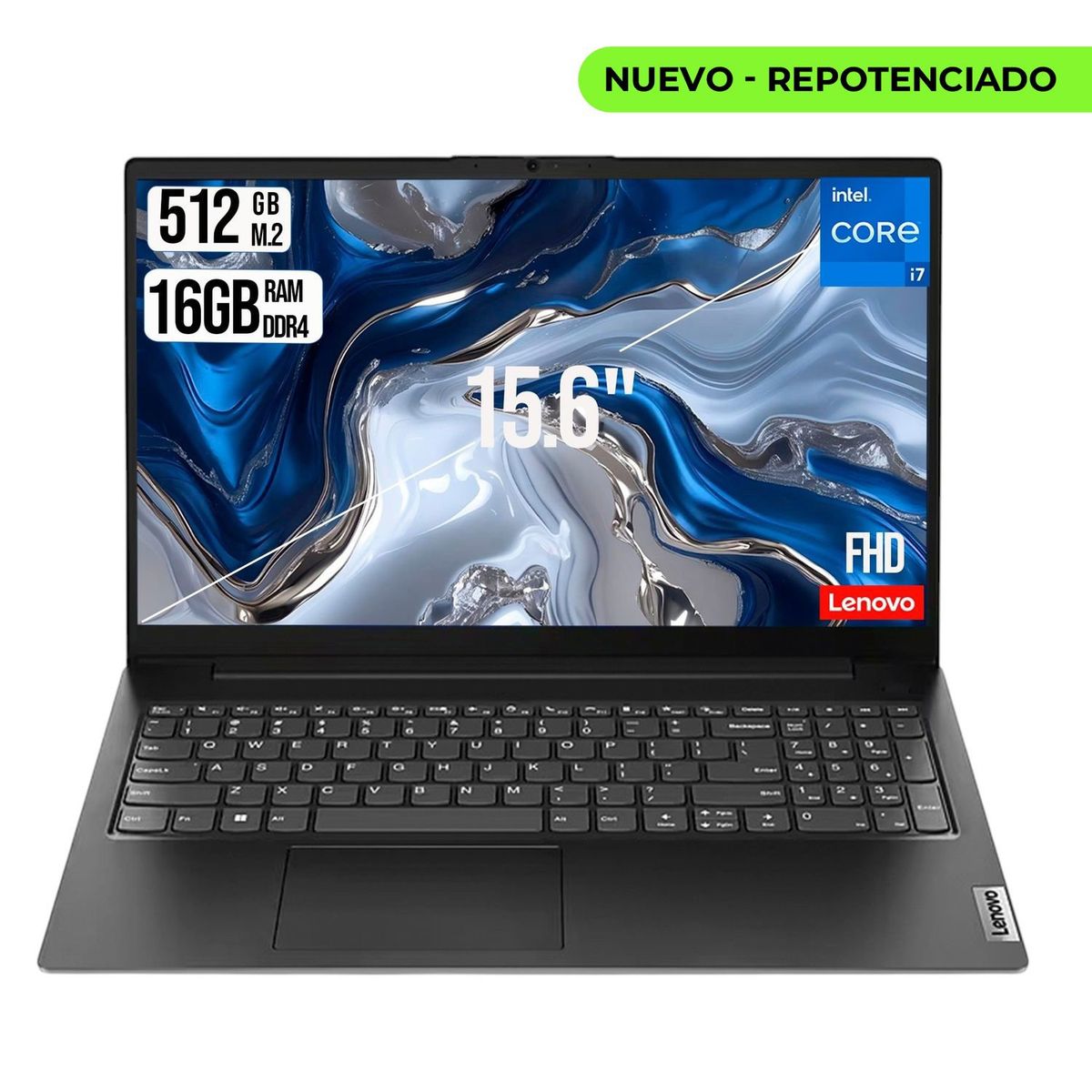 LENOVO - LENOVO V15 INTEL CORE I7-13620H SSD 512GB  RAM 16GB LED 15.6 FULL HD