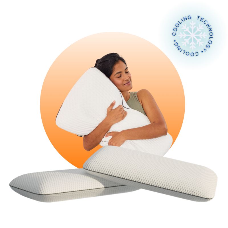 EMMA - Almohada Emma Diamond Degree - Regula Temperatura - Set X 2 Color Blanco