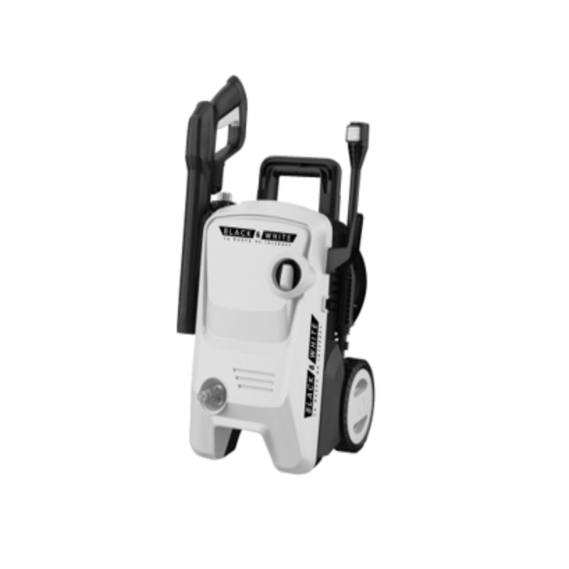 BLACK & WHITE - Hidrolavadora Eléctrica 1160 Psi 1200 W Black&white