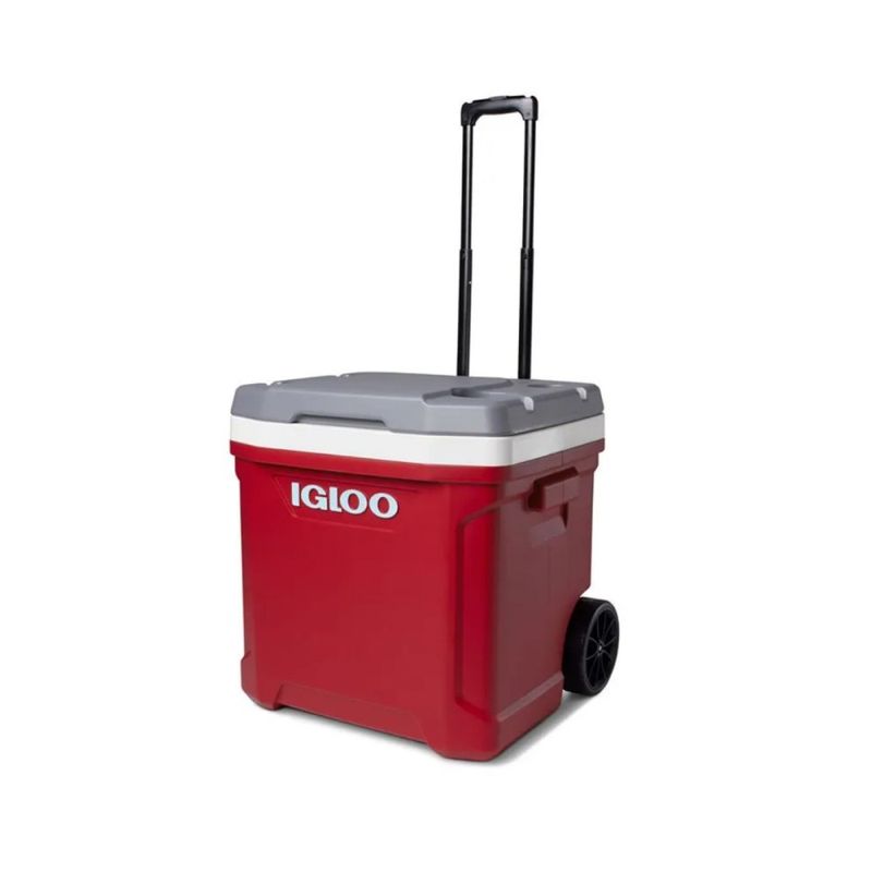 IGLOO - Nevera Portátil Igloo Latitude 56 L 60 QT Con Ruedas Roja