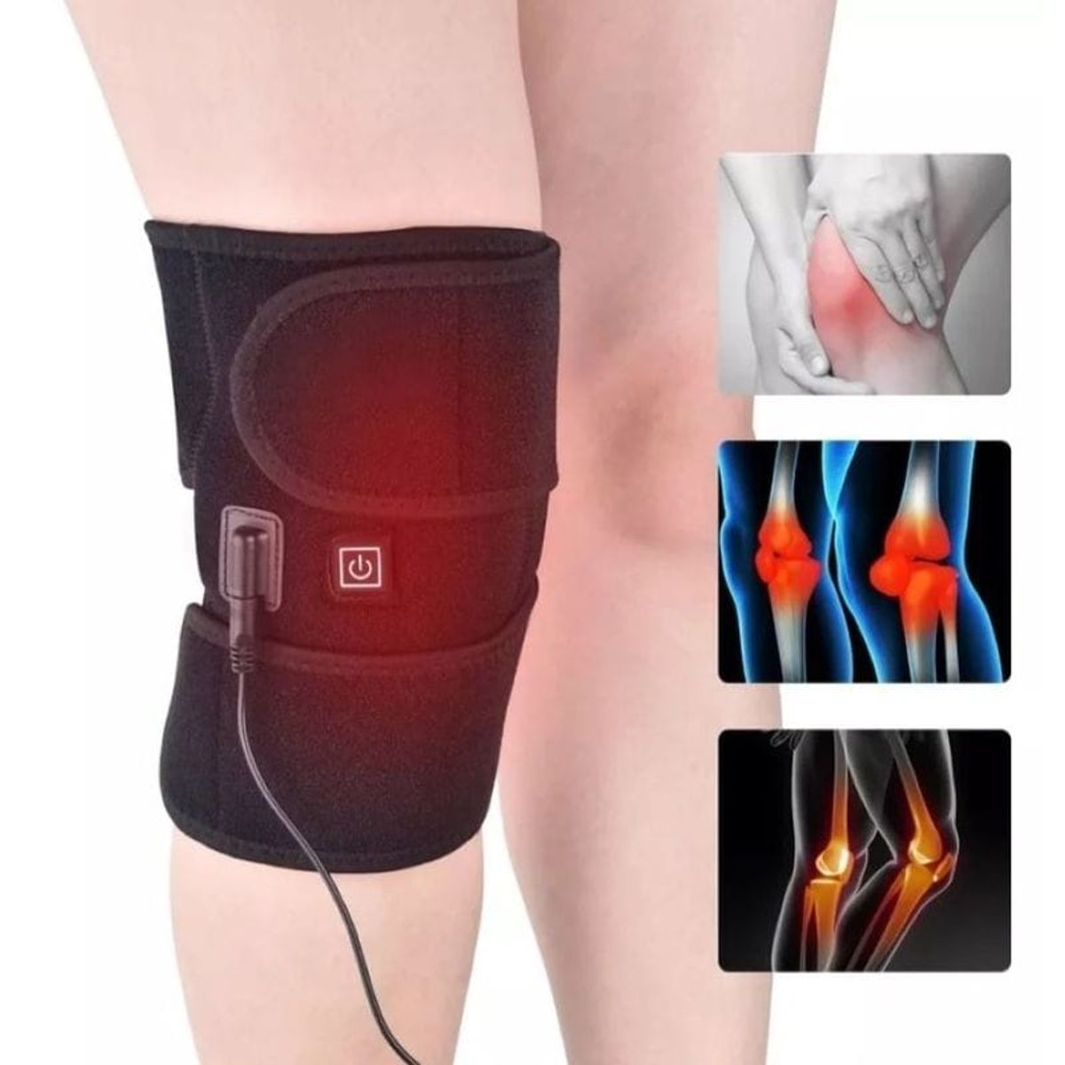 CLEAR - Rodillera Termica Electrica Terapia Calor ajustable