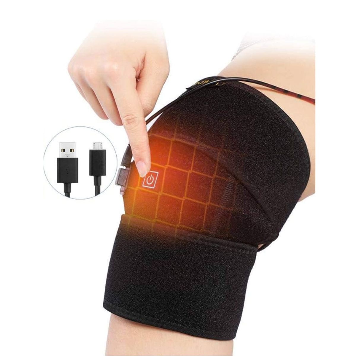 CLEAR - Rodillera Termica Electrica Terapia Calor ajustable