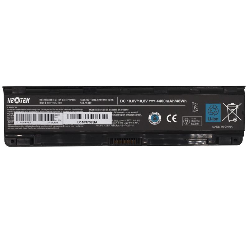 NEOTEK - Batería Toshiba 50245109L845C845 Homologada