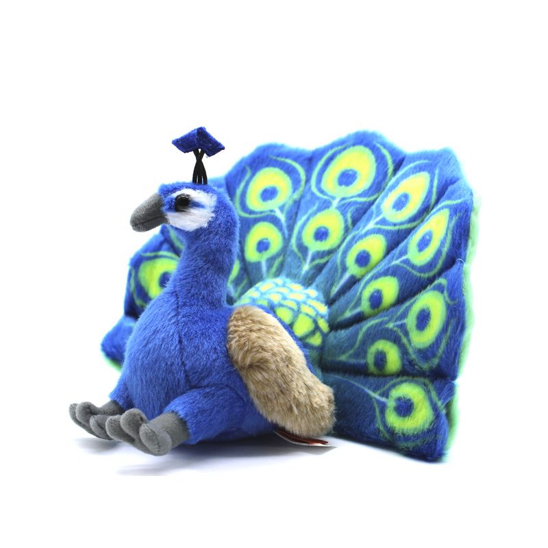 GENERICO - Peluche pavo real 28 cm.