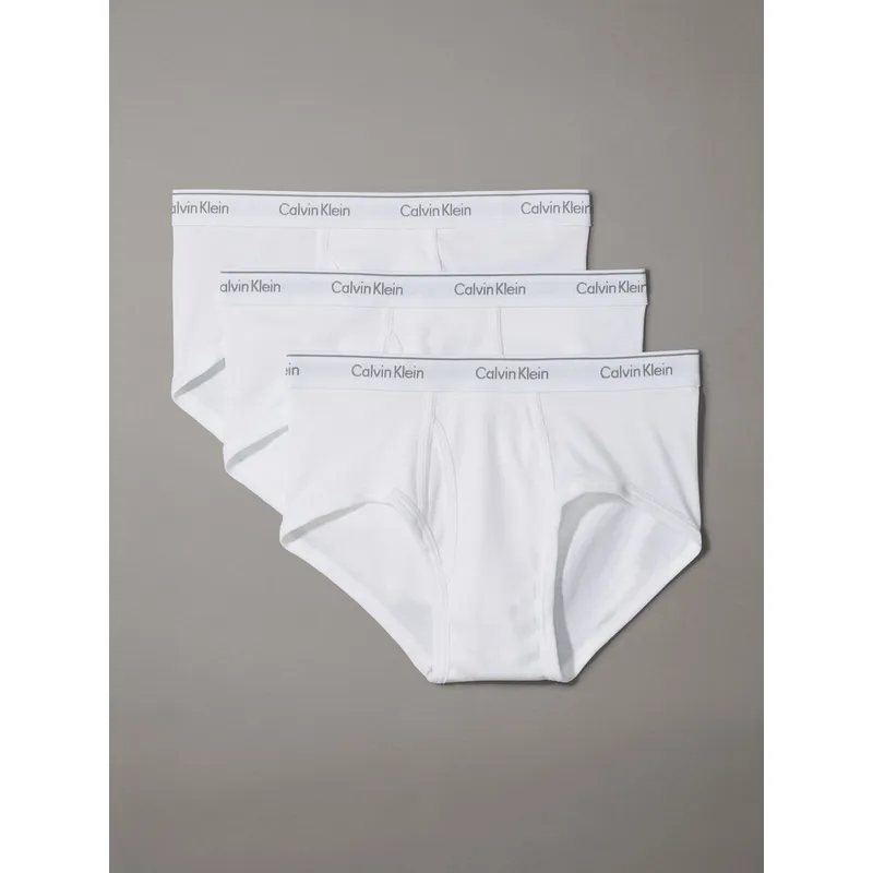 CALVIN KLEIN - Pack blanco de 3 brief - Cotton Classics Calvin Klein