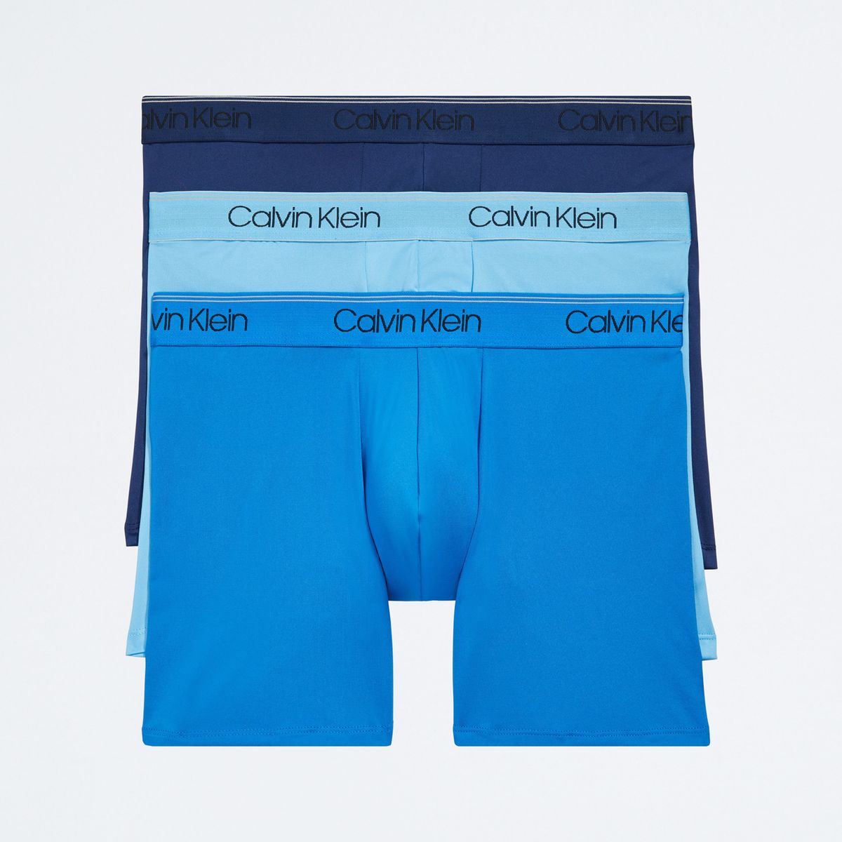 CALVIN KLEIN - Pack azul de 3 boxer - micro stretch Calvin Klein