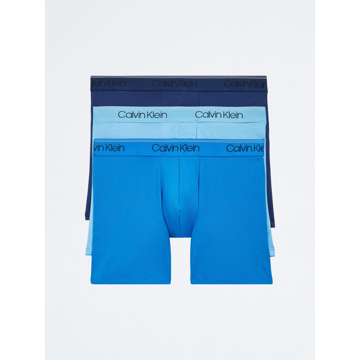 CALVIN KLEIN - Pack azul de 3 boxer - micro stretch Calvin Klein