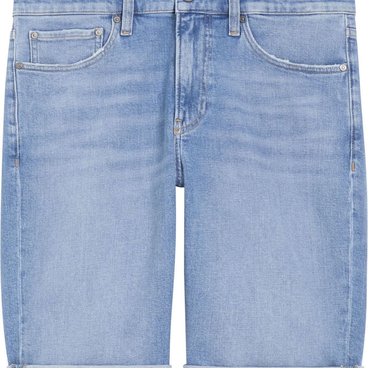 CALVIN KLEIN - Bermudas blanco denim slim Calvin Klein