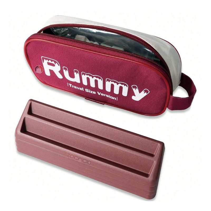 ZOCOCIO - Rummy Travel Juego De Mesa Rummiq Viajero Con Estuche