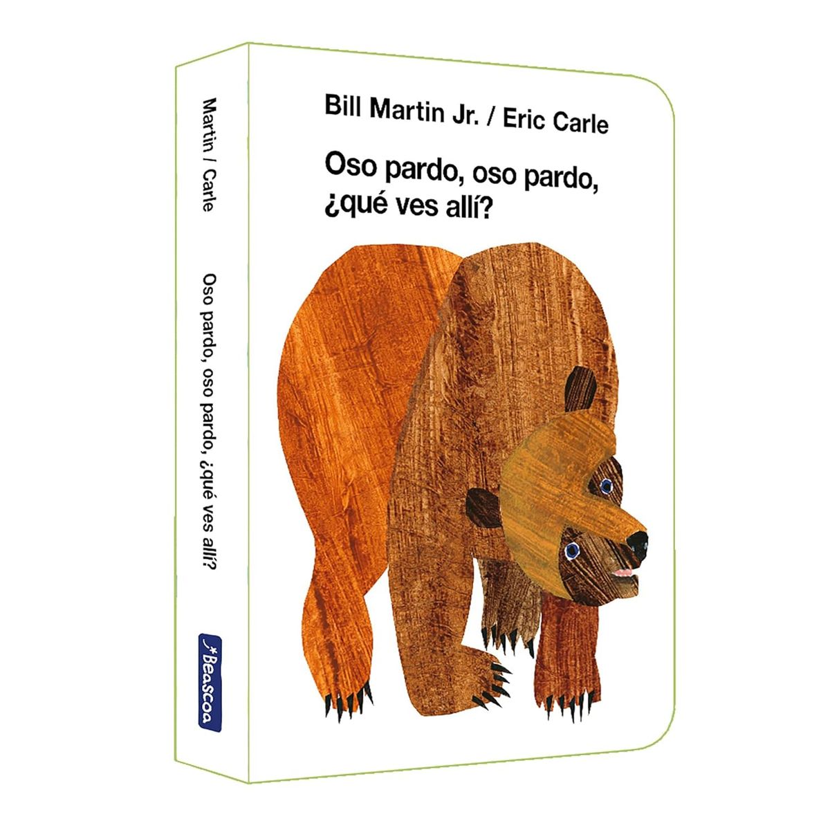 JUGANDO Y EDUCANDO - Libro Educativo Oso Pardo Con Ilustraciones Para Niños