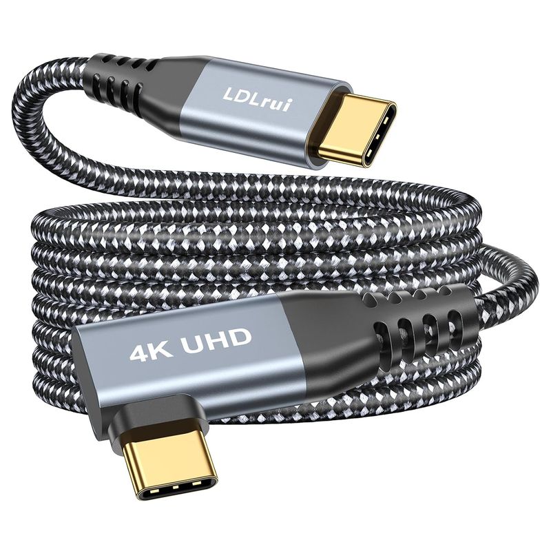 GEF - Cable Usb C Salida Video 4k Monitor Portatil Carga 100w