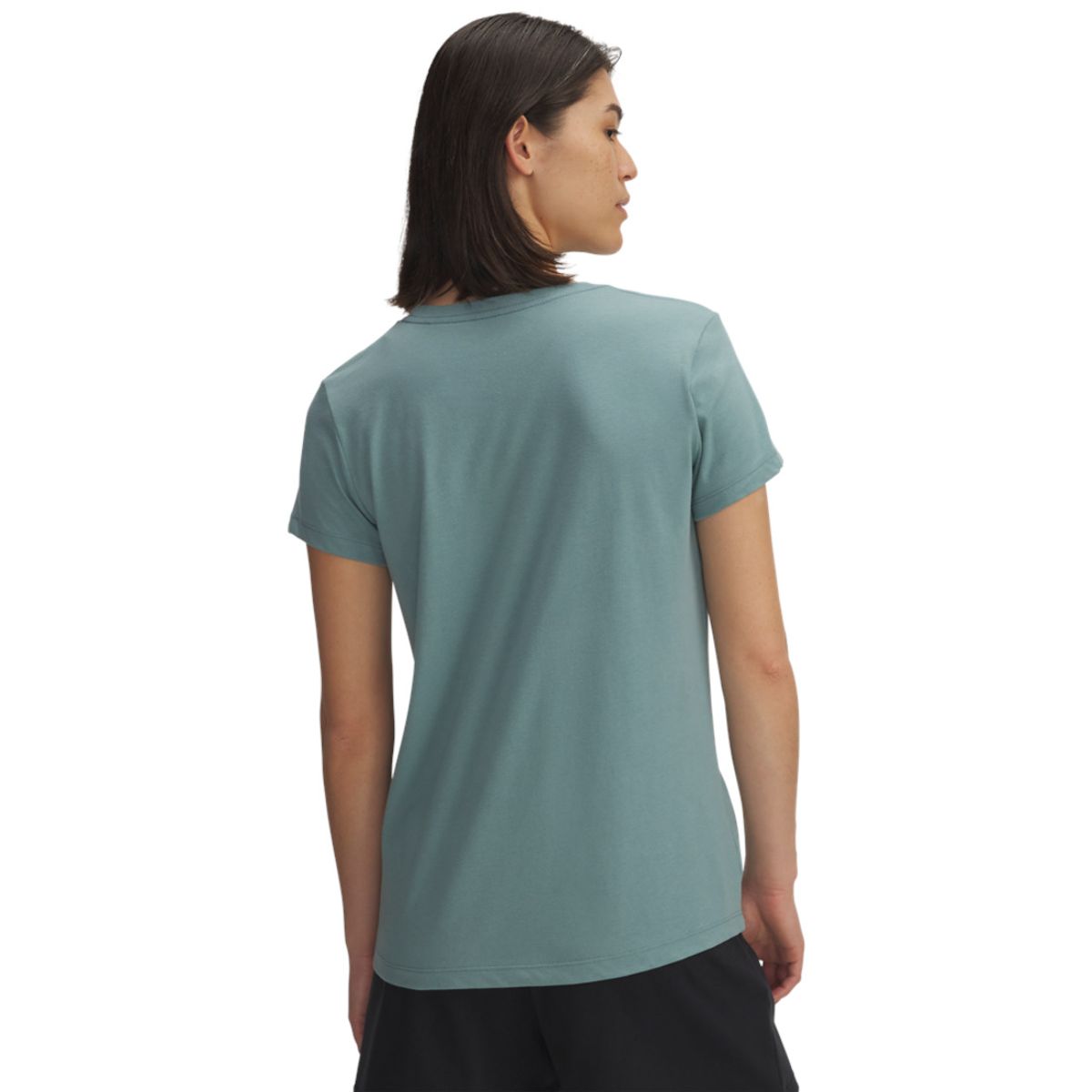 UNDER ARMOUR - Camiseta Mujer Under Armour UA LOGO SS Verde UNDER ARMOUR
