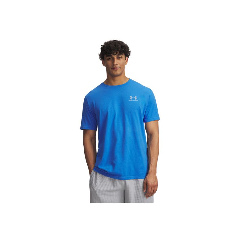UNDER ARMOUR - Camiseta Hombre Under Armour M SPORTSTYLE LC SS Azul UNDER ARMOUR