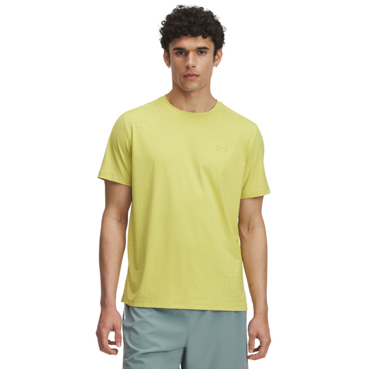 UNDER ARMOUR - Camiseta Hombre Under Armour LNCH ELT SHORTSLEEVE Amarillo UNDER ARMOUR