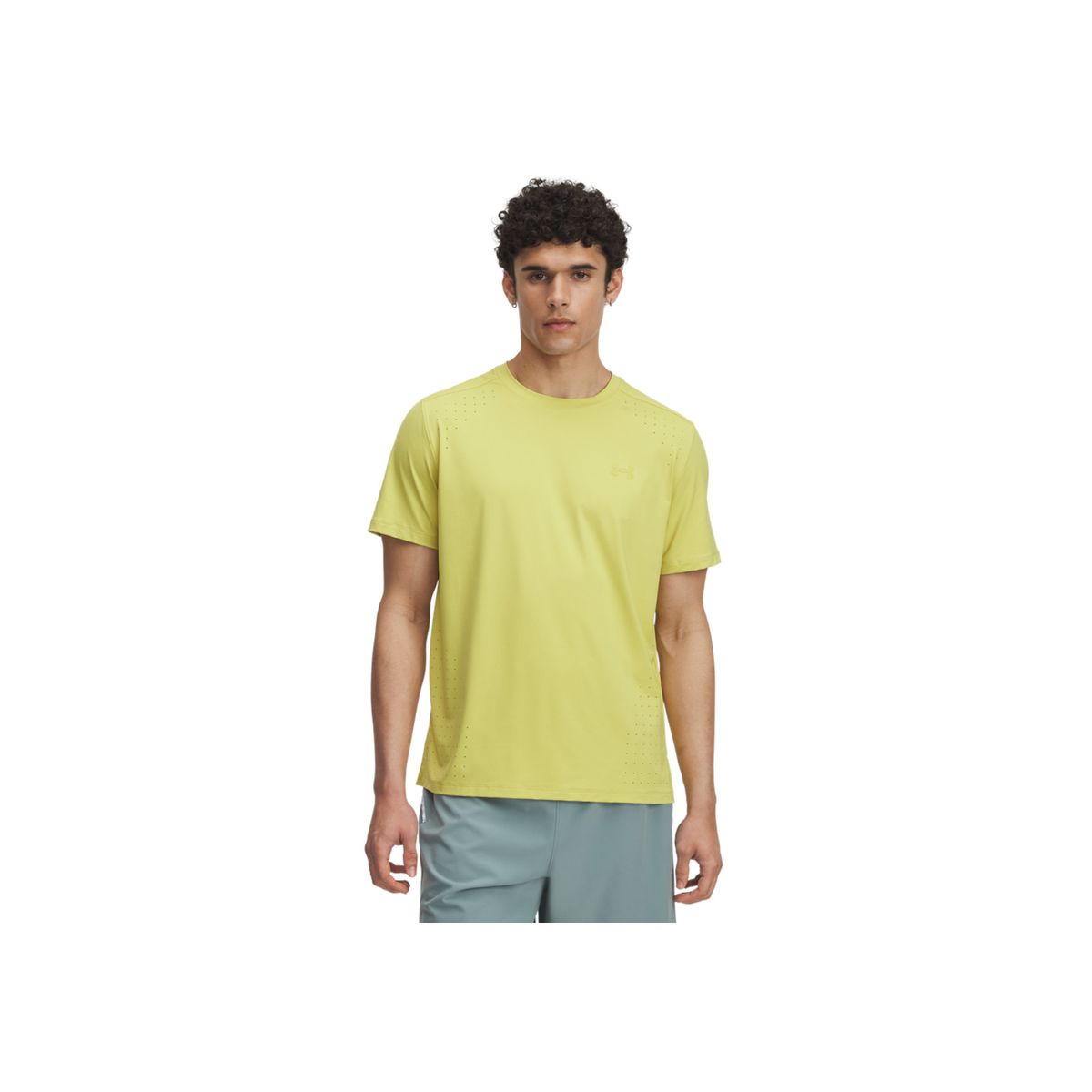 UNDER ARMOUR - Camiseta Hombre Under Armour LNCH ELT SHORTSLEEVE Amarillo UNDER ARMOUR