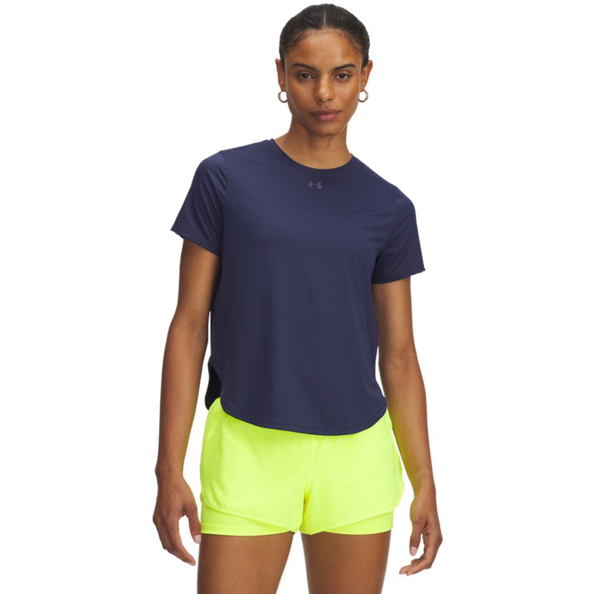 UNDER ARMOUR - Camiseta Mujer Under Armour LNCH ELT SHORTSLEEVE Azul UNDER ARMOUR