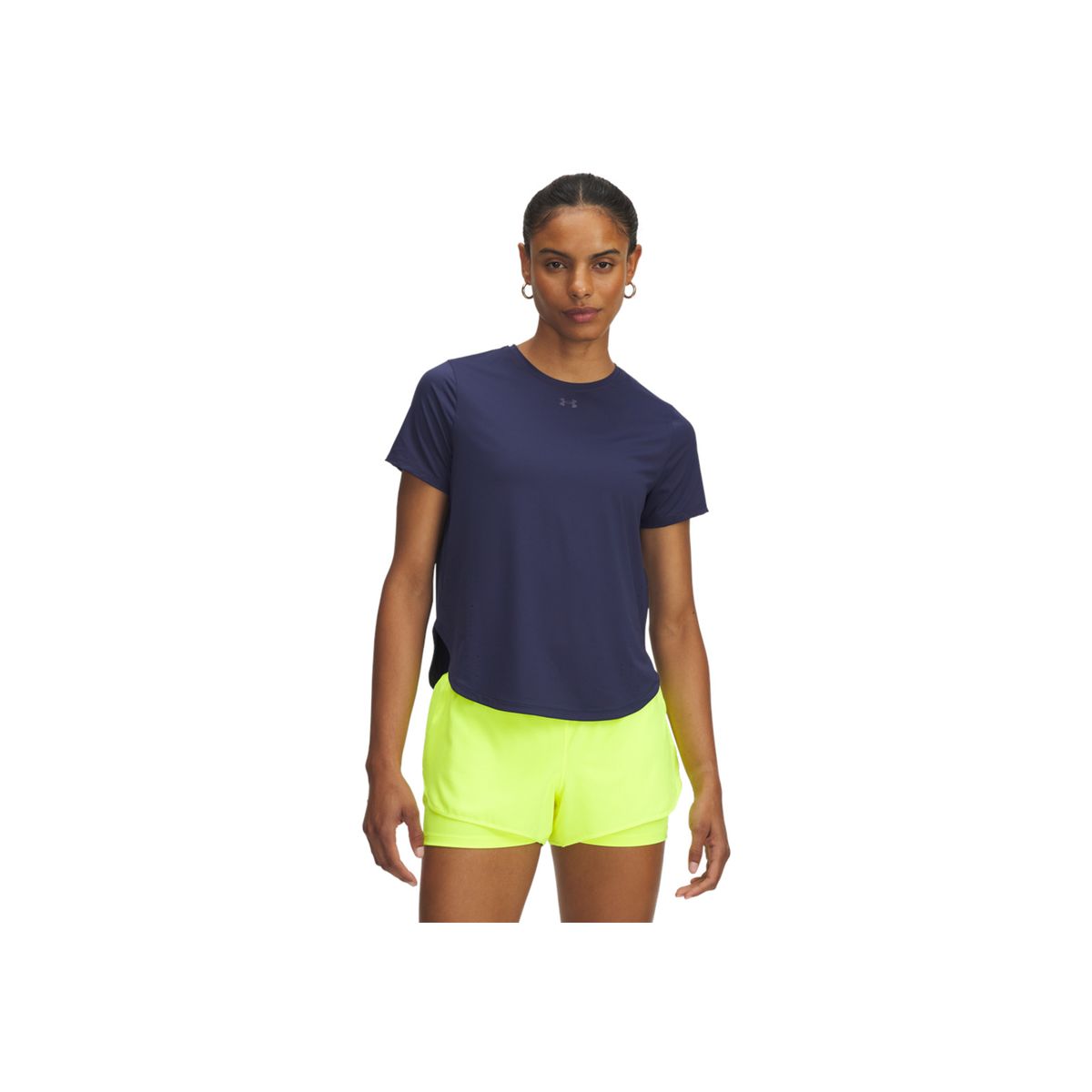 UNDER ARMOUR - Camiseta Mujer Under Armour LNCH ELT SHORTSLEEVE Azul UNDER ARMOUR
