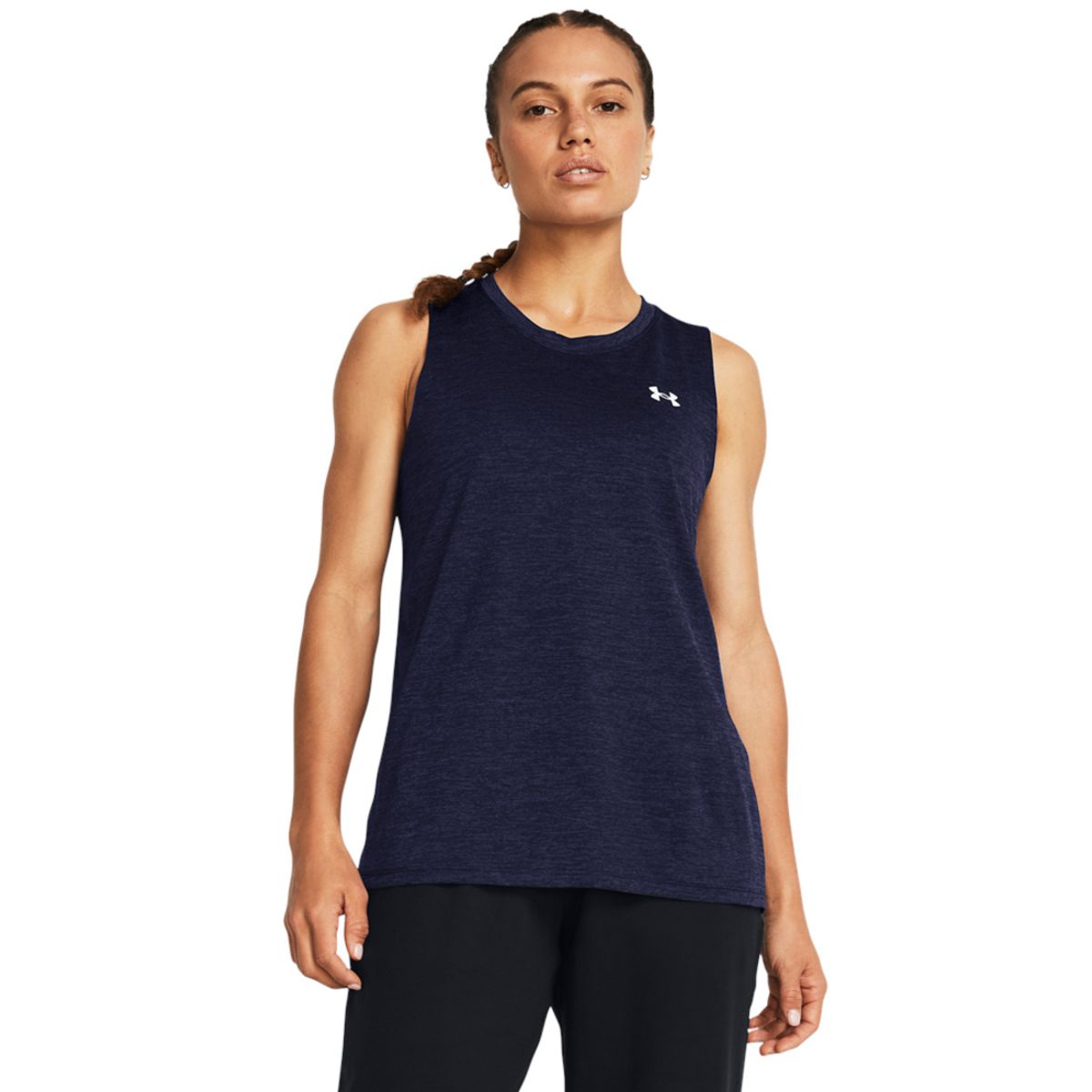UNDER ARMOUR - Camiseta Mujer Under Armour TECH TANK TWIST Azul UNDER ARMOUR