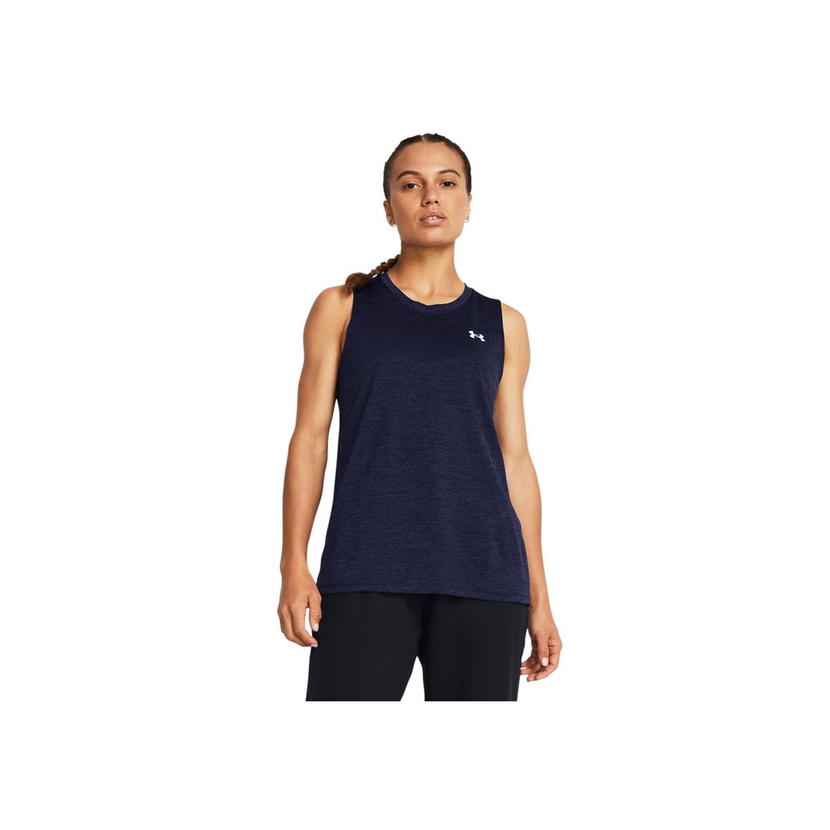 UNDER ARMOUR - Camiseta Mujer Under Armour TECH TANK TWIST Azul UNDER ARMOUR