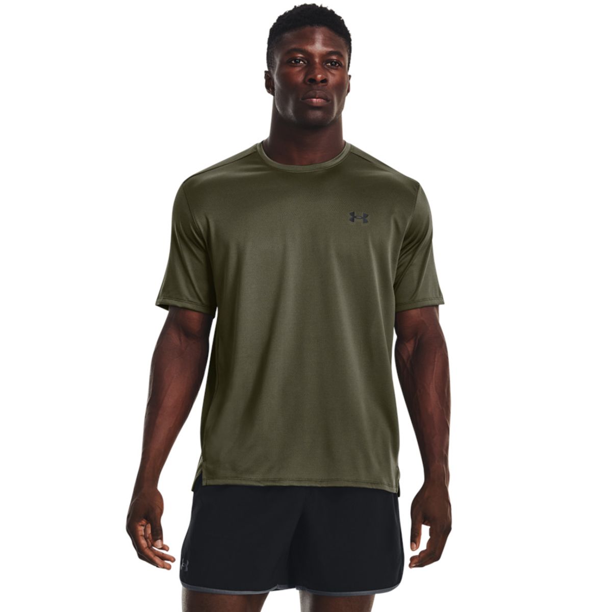 UNDER ARMOUR - Camiseta Hombre Under Armour UA TECH VENT SS Verde UNDER ARMOUR