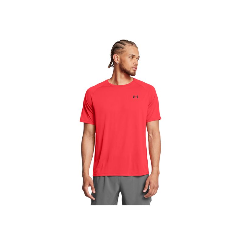 UNDER ARMOUR - Camiseta Hombre Under Armour UA TECH 2.0 SS TEE Rojo UNDER ARMOUR