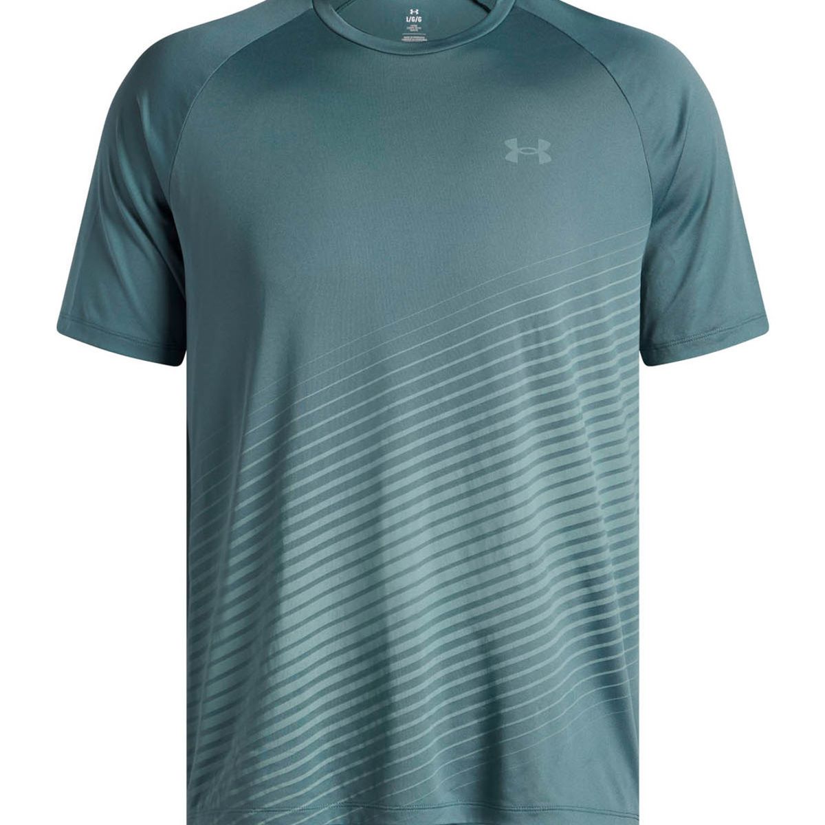 UNDER ARMOUR - Camiseta Hombre Under Armour UA TECH FADE SS Azul UNDER ARMOUR