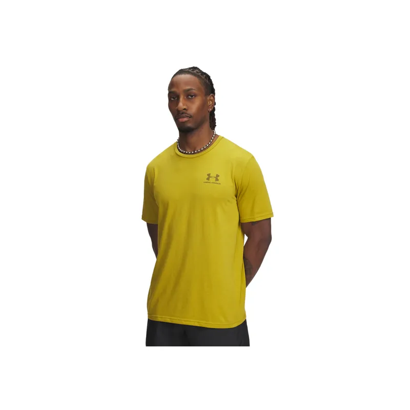UNDER ARMOUR - Camiseta Hombre Under Armour M SPORTSTYLE LC SS Verde UNDER ARMOUR