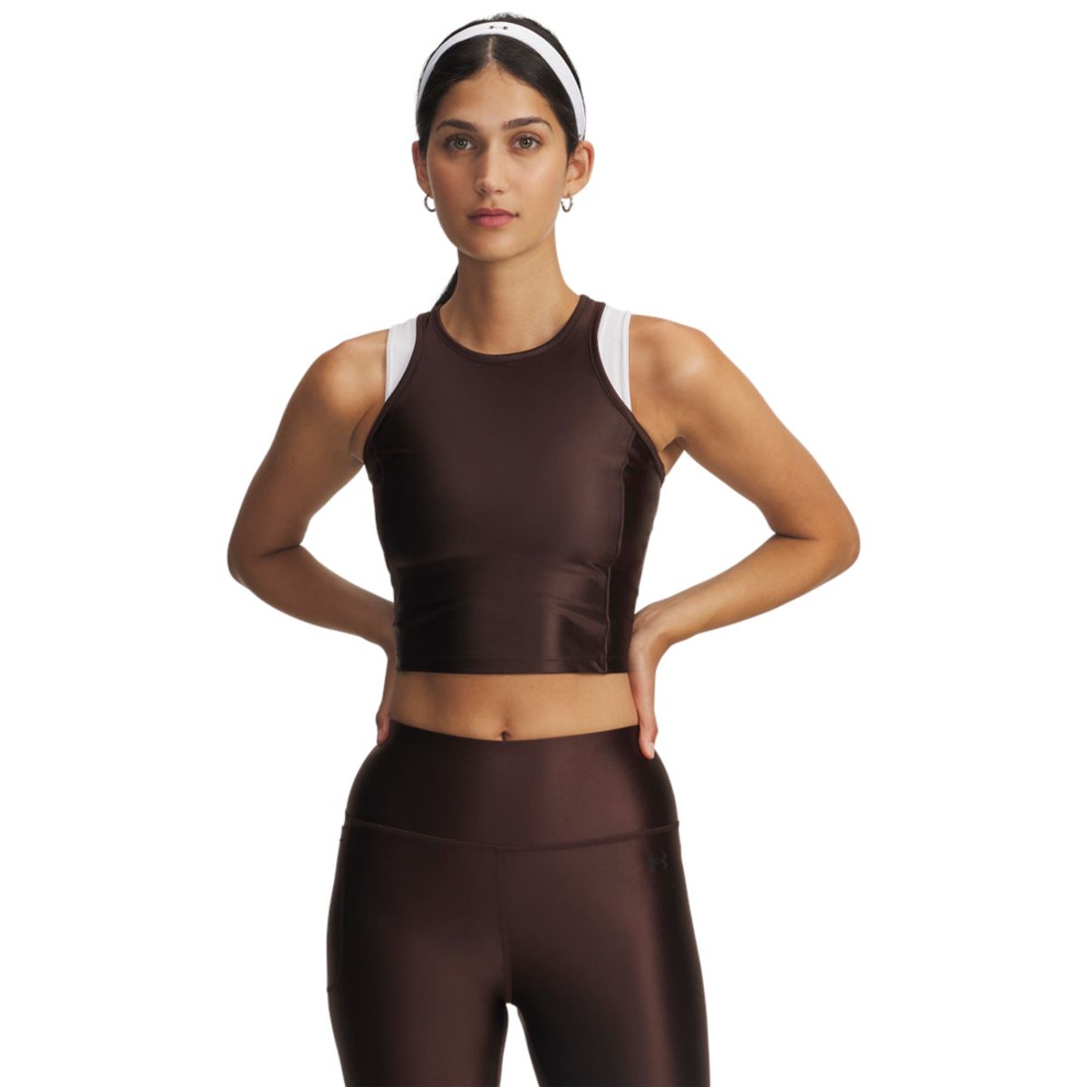 UNDER ARMOUR - Camiseta Mujer Under Armour UA MOTION SHINE TANK Marron UNDER ARMOUR
