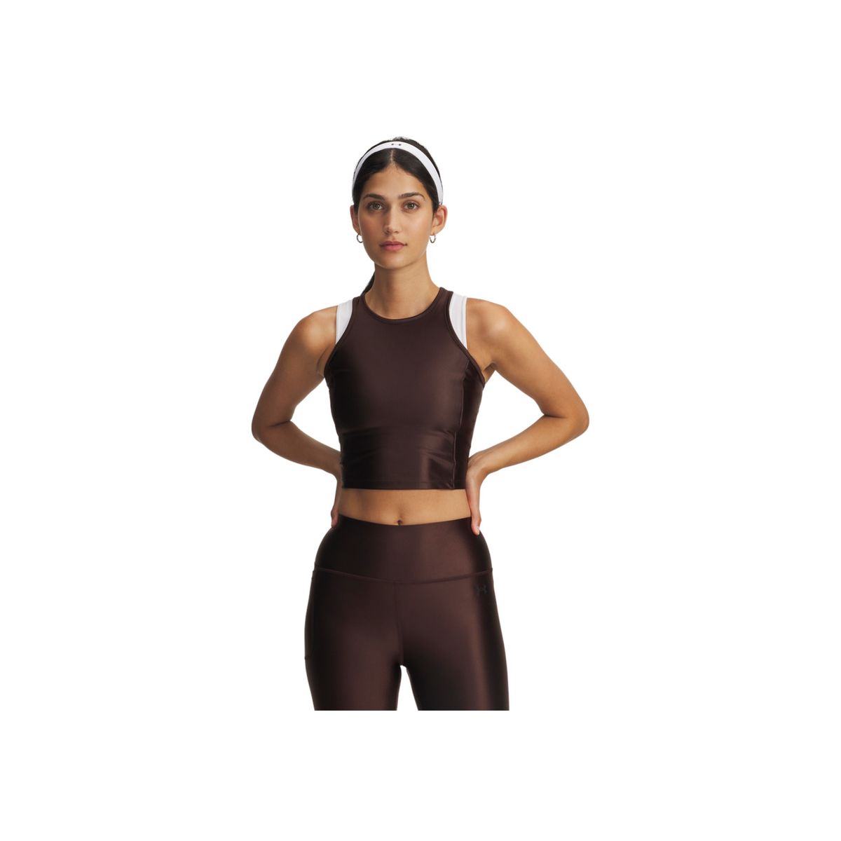 UNDER ARMOUR - Camiseta Mujer Under Armour UA MOTION SHINE TANK Marron UNDER ARMOUR