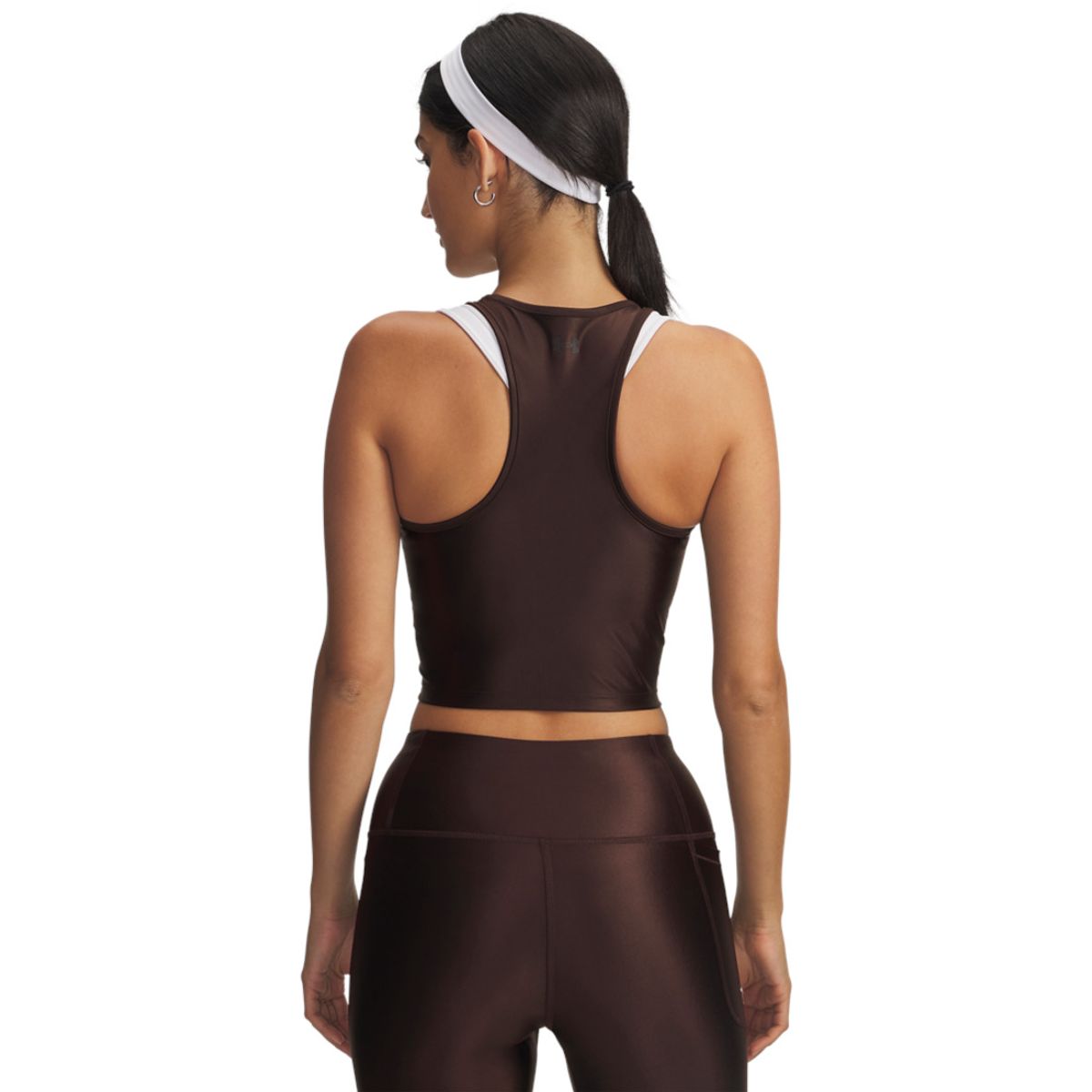 UNDER ARMOUR - Camiseta Mujer Under Armour UA MOTION SHINE TANK Marron UNDER ARMOUR