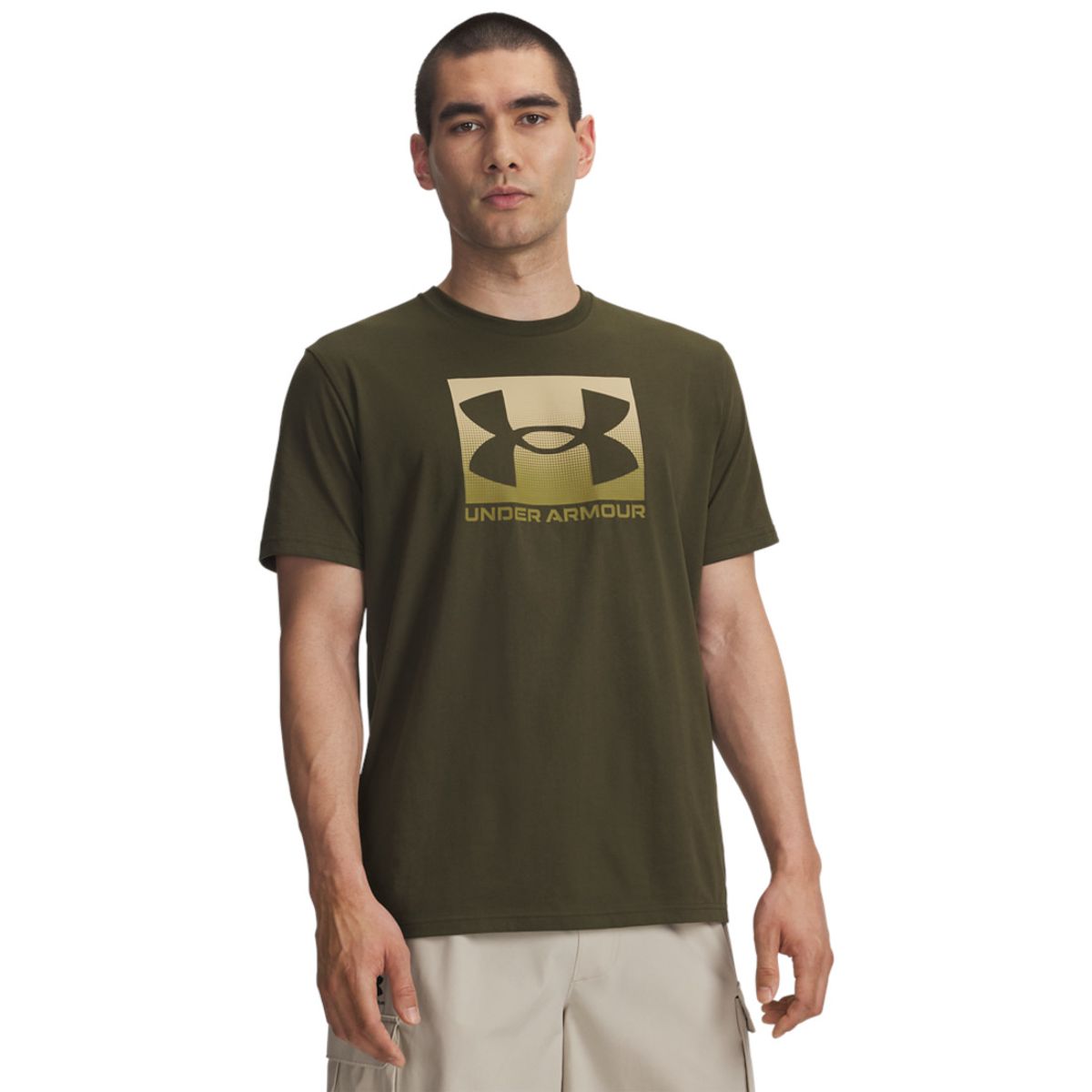 UNDER ARMOUR - Camiseta Hombre Under Armour M BXD SPRTS UPDTD SS Verde UNDER ARMOUR