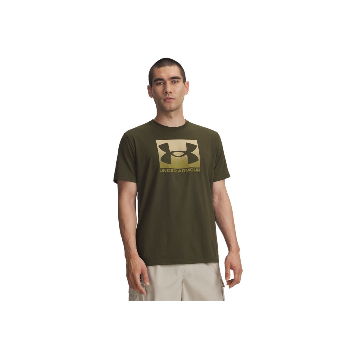 UNDER ARMOUR - Camiseta Hombre Under Armour M BXD SPRTS UPDTD SS Verde UNDER ARMOUR