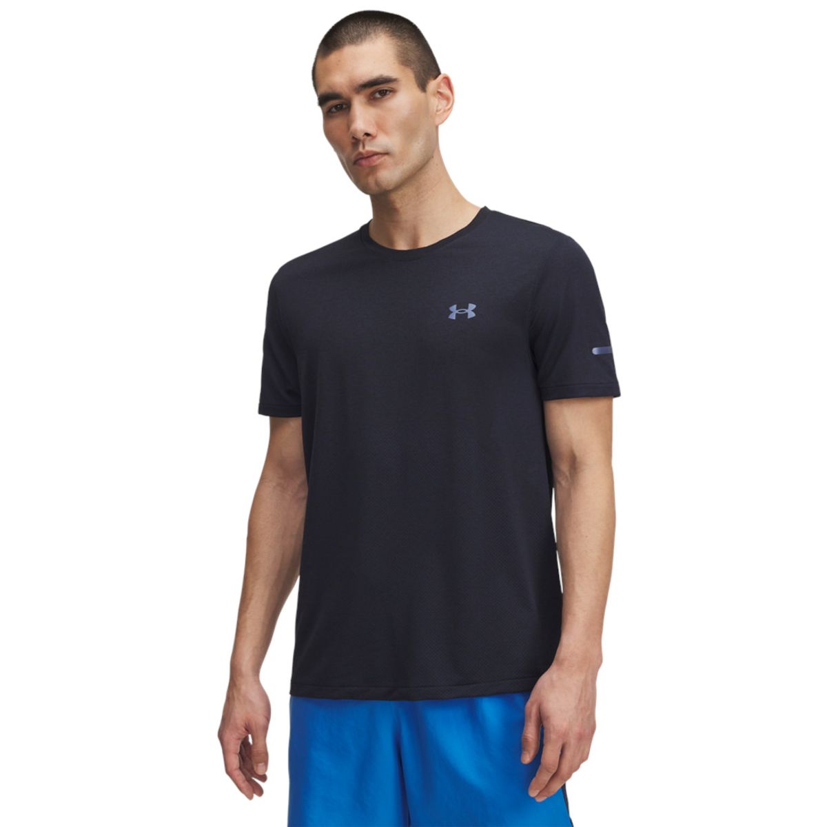 UNDER ARMOUR - Camiseta Hombre Under Armour SEAMLESS STRIDE SS Azul UNDER ARMOUR