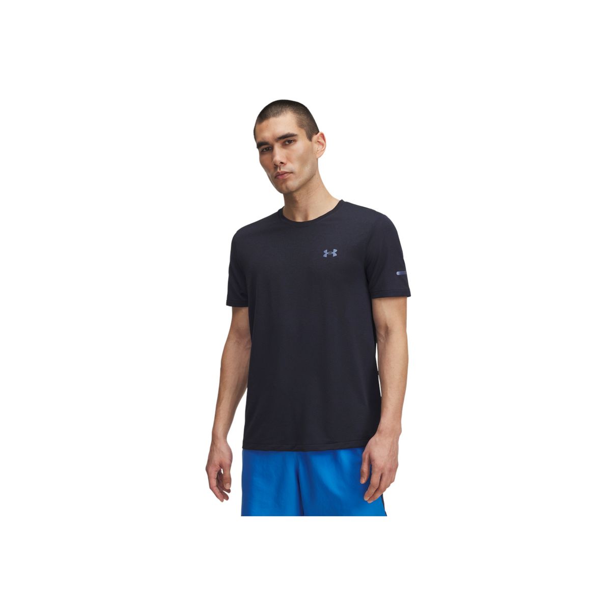 UNDER ARMOUR - Camiseta Hombre Under Armour SEAMLESS STRIDE SS Azul UNDER ARMOUR