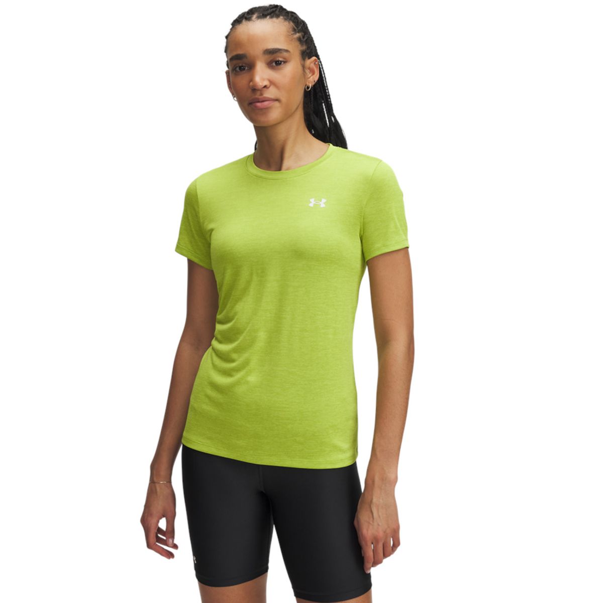UNDER ARMOUR - Camiseta Mujer Under Armour TECH SSC TWIST Verde UNDER ARMOUR
