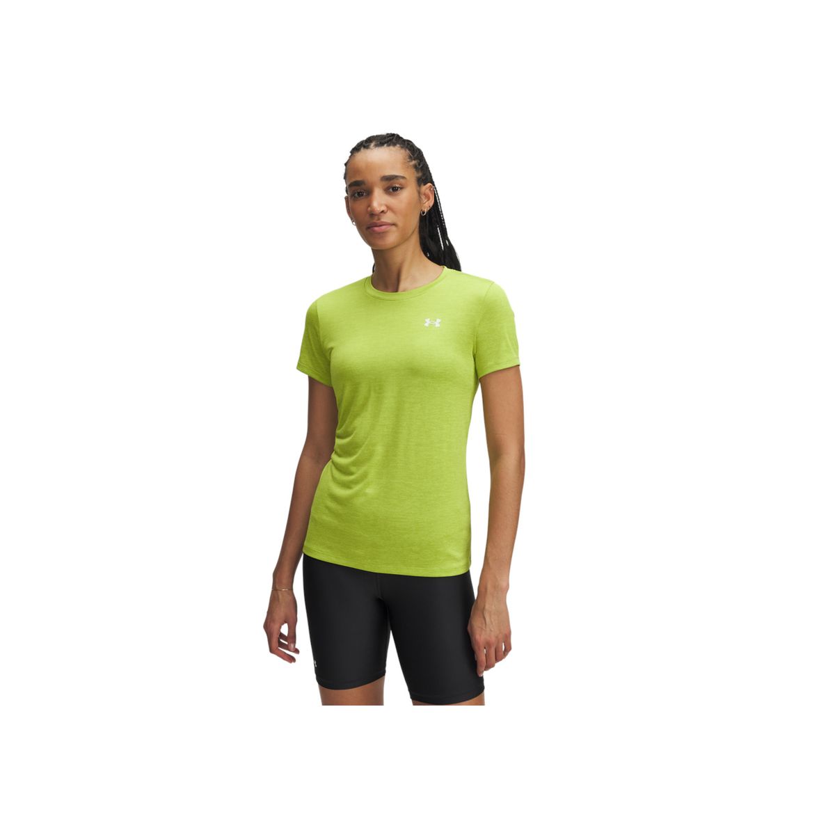 UNDER ARMOUR - Camiseta Mujer Under Armour TECH SSC TWIST Verde UNDER ARMOUR