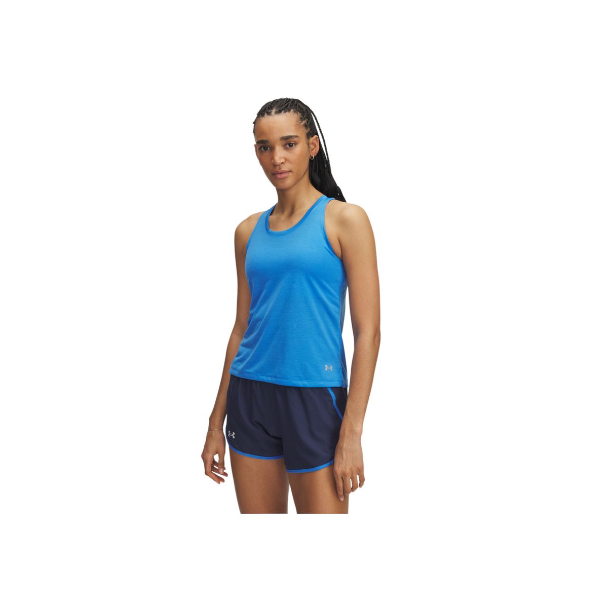 UNDER ARMOUR - Camiseta Mujer Under Armour UA LAUNCH SINGLET Azul UNDER ARMOUR