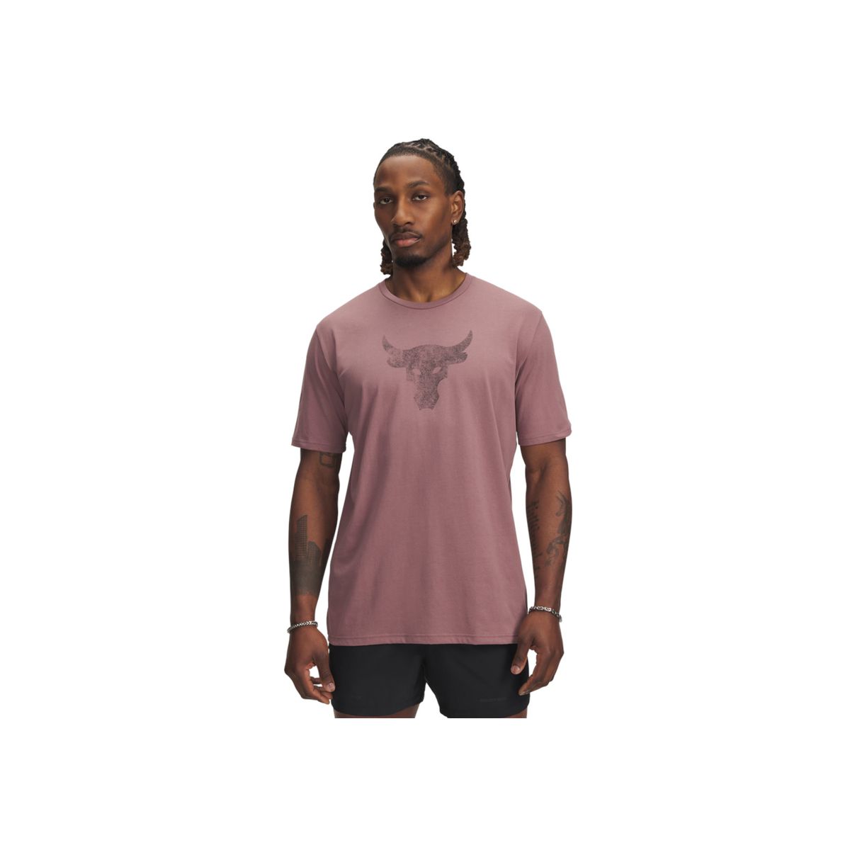 UNDER ARMOUR - Camiseta Hombre Under Armour PJT RCK BRHM BULL SS Multicolor UNDER ARMOUR