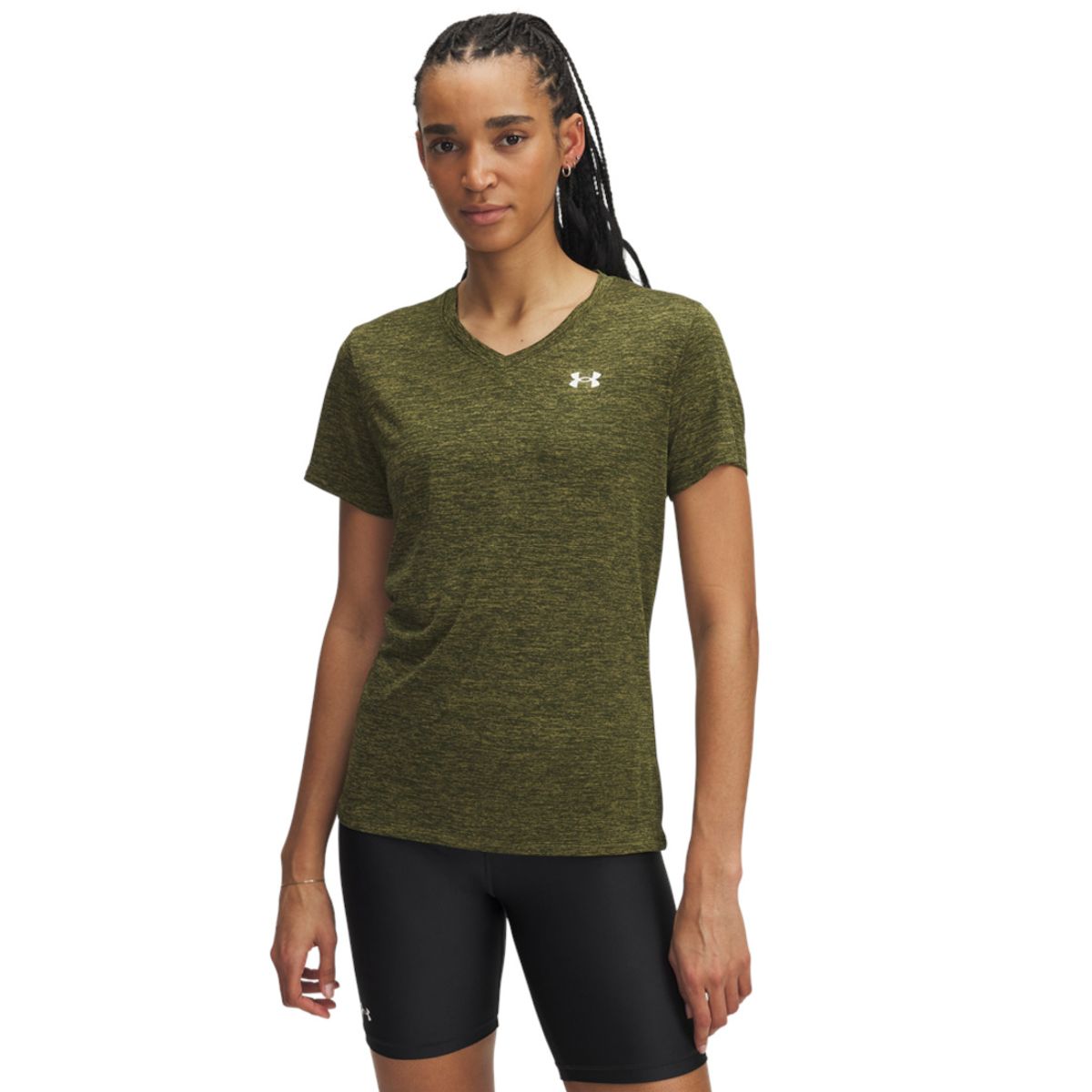 UNDER ARMOUR - Camiseta Mujer Under Armour TECH SSV TWIST Verde UNDER ARMOUR