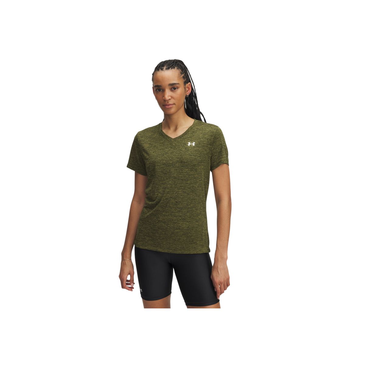 UNDER ARMOUR - Camiseta Mujer Under Armour TECH SSV TWIST Verde UNDER ARMOUR