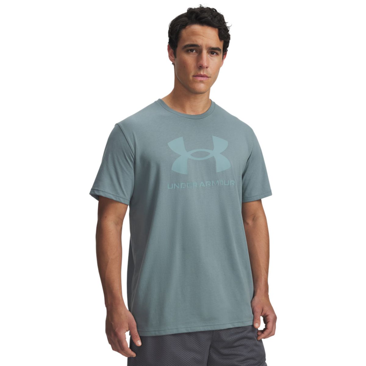 UNDER ARMOUR - Camiseta Hombre Under Armour SPRTSTL LOGO UPDT SS Azul UNDER ARMOUR