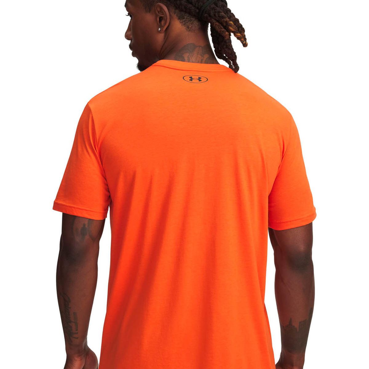 UNDER ARMOUR - Camiseta Hombre Under Armour PJT RCK SMPL BRND SS Naranja UNDER ARMOUR