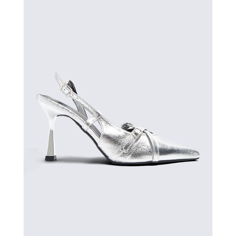 SEVEN SEVEN - Tacos Para Mujer  Color Plata Marca Seven Seven 28710022