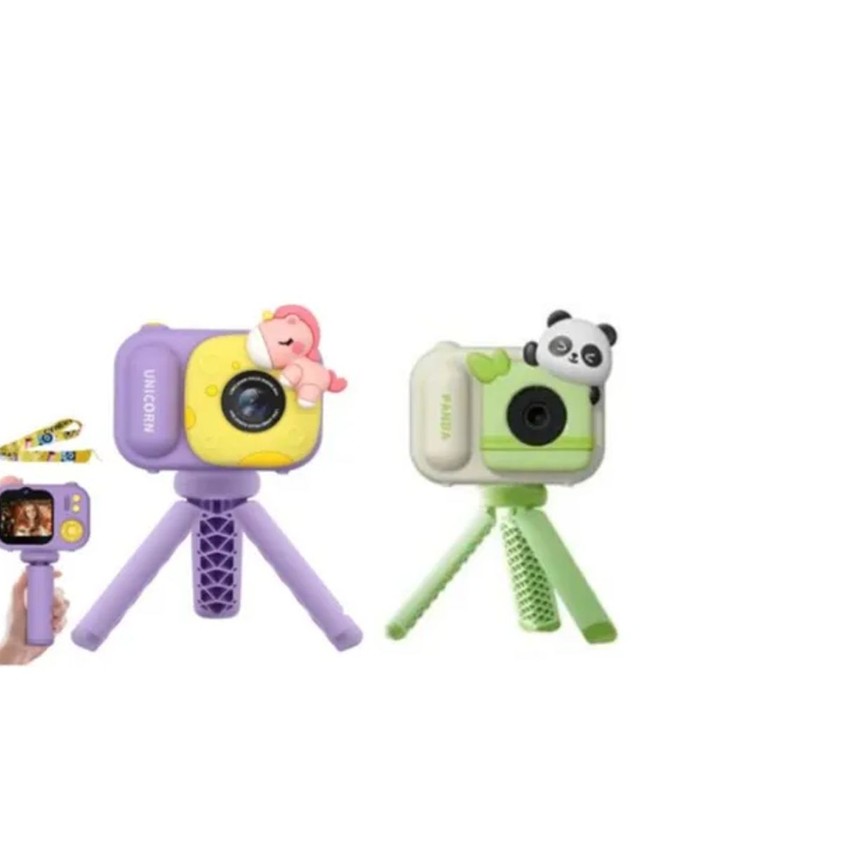 GENERICO - Camara Fotografica Para Niños Doble Camara + Juegos Tripode