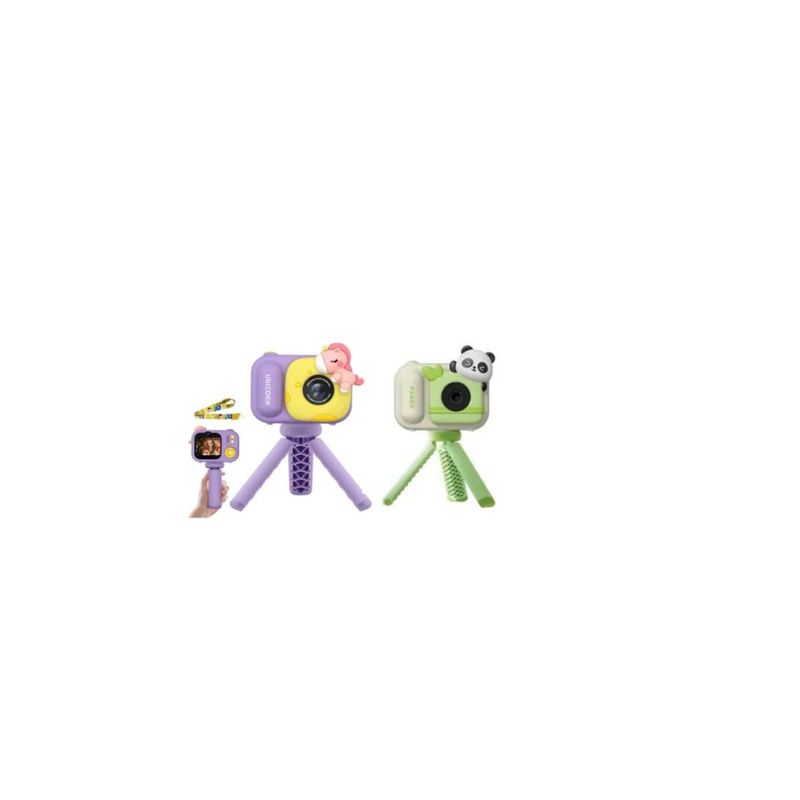 GENERICO - Camara Fotografica Para Niños Doble Camara + Juegos Tripode