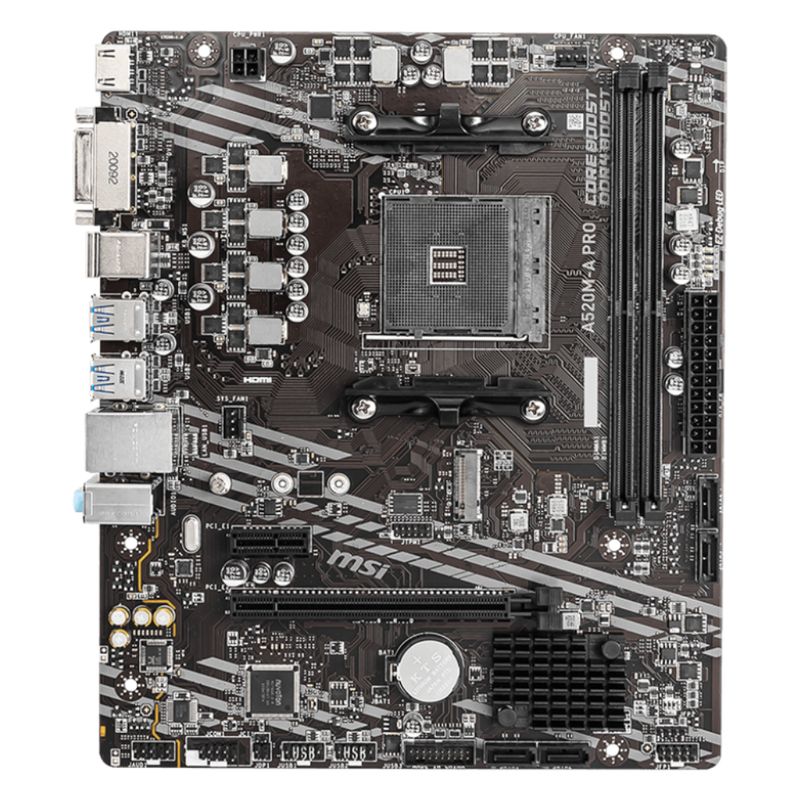 MSI - BOARD MSI A520M-A PRO  64 GB DDR4